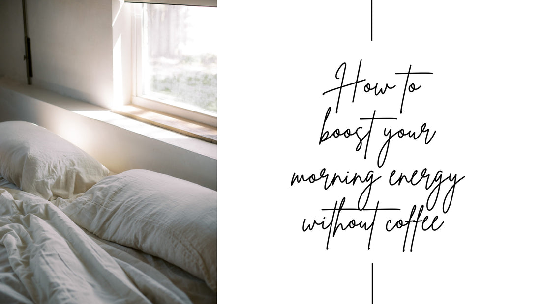 How to boost your morning energy without caffeine, cold showers, morning habits, morning rituals, morning energy, increased energy, caffeine free